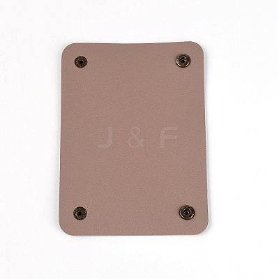 PU Imitation Leather Bag Strap Protective Jacket LS-FIND-WH0077-19F-1