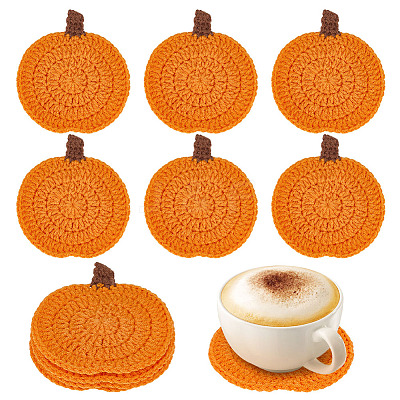 Polyester Cup Mats AJEW-WH0766-37-1
