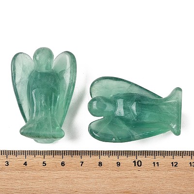 Natural Fluorite Carved Angle Figurines LS-GG-CBA9C2C-A32-1