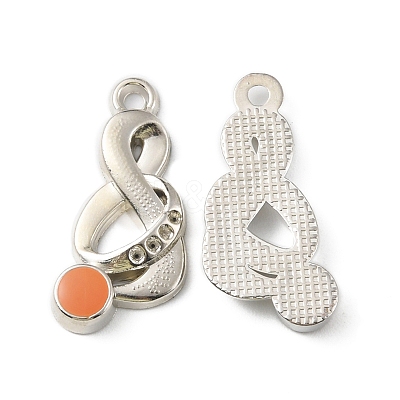 CCB Plastic Enamel Pendants CCB-K009-17P-1