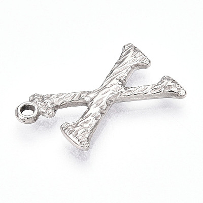 304 Stainless Steel Pendants STAS-N117-01P-X-1