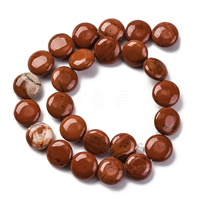 Natural Red Jasper Beads Strands G-C159-A05-01-1