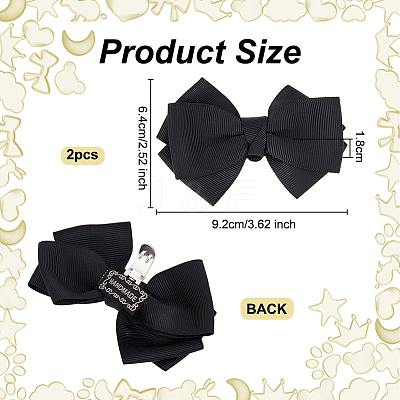 Polyester Shoe Buckle Clips FIND-WH0148-708-1
