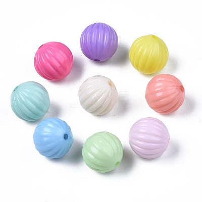 Opaque Acrylic Beads X-MACR-S272-68-1