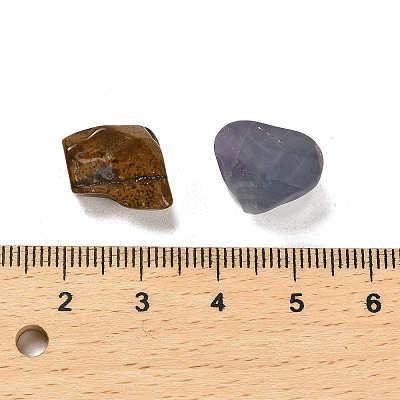 20Pcs Natural Mixed Stone Nuggets Collections G-M425-01B-1