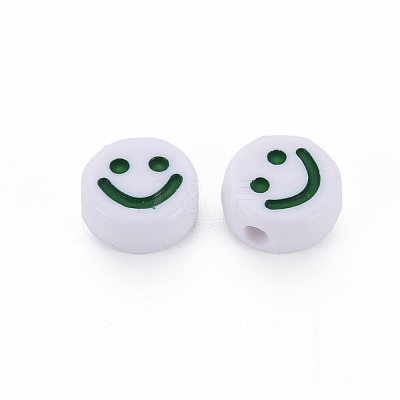 Opaque Acrylic Beads MACR-N008-55-C01-1