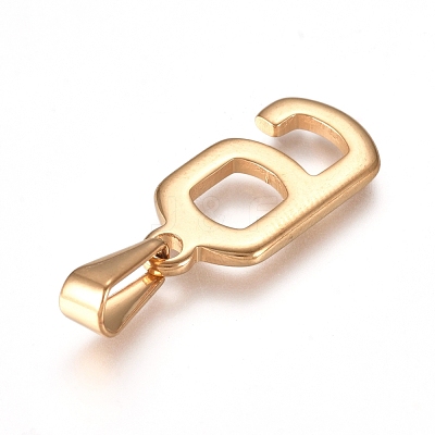 304 Stainless Steel Pendants STAS-L210-05E-G-1