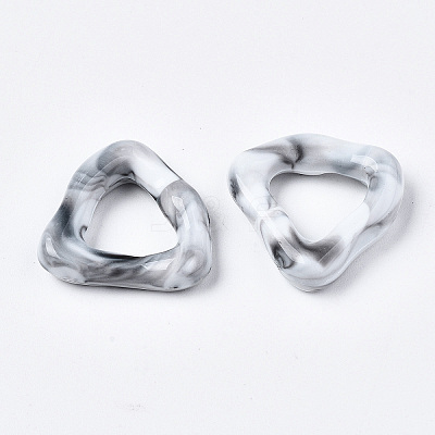 Opaque Resin Finger Rings RJEW-T013-005-A01-1