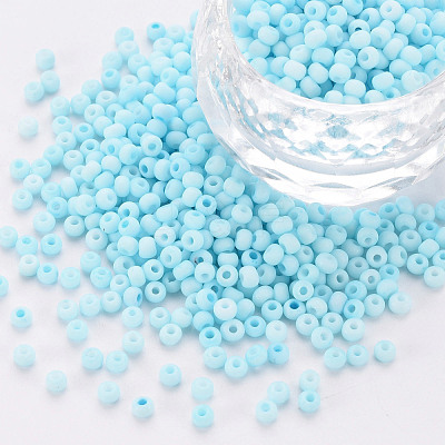 8/0 Opaque Glass Seed Beads SEED-S048-N-012-1