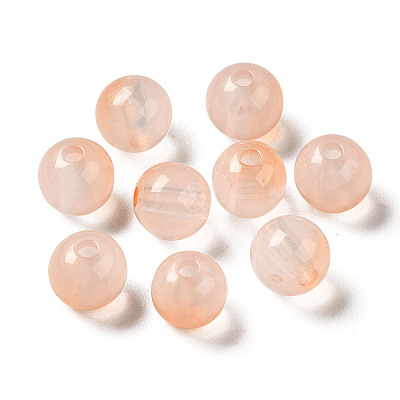 Transparent Acrylic Beads OACR-Z006-03D-1