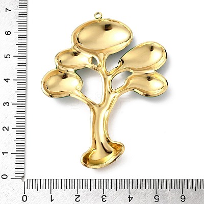 304 Stainless Steel Enamel Big Pendants STAS-P427-06G-01-1