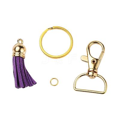 DIY Keychain Making Kits DIY-YW0002-93G-1