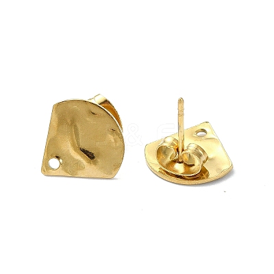 304 Stainless Steel Stud Earring Findings STAS-L024-003G-04-1