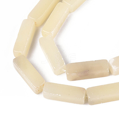 Natural White African Opal Beads Strands G-T141-100B-1