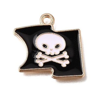 Alloy with Enamel Pendants AL-CBA9E11-03KCG-20-1