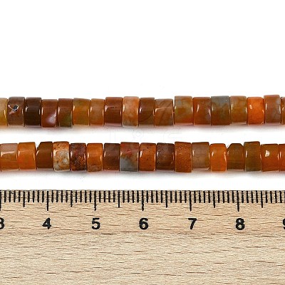 Dyed Natural Agate Beads Strands G-U030-B01-06-1