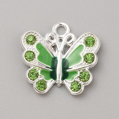 Alloy Enamel Pendants FIND-WH0417-27C-1