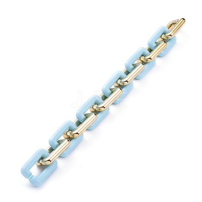 Handmade CCB Plastic Cable Chains AJEW-JB00669-03-1