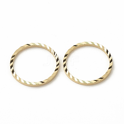 Brass Linking Rings LS-X-KK-F831-018D-G-RS-1