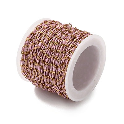 304 Stainless Steel Enamel Cable Chains CHS-R020-02G-05-1
