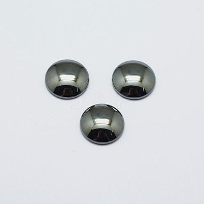 Non-Magnetic Synthetic Hematite Cabochons Z28WB013-1