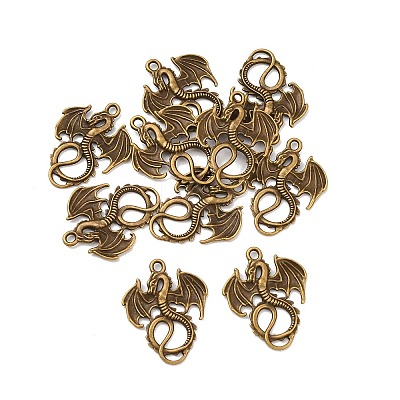 Tibetan Style Pendants X-TIBEP-K063kg-AB-NR-1
