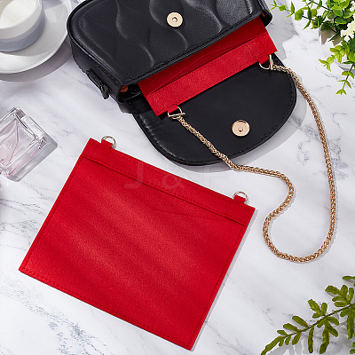 2Pcs 2 Styles Wool Felt Bag Organizer Inserts FIND-WR0007-26C-1