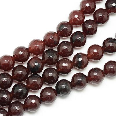 Natural White Jade Bead Strands G-R346-6mm-19-1