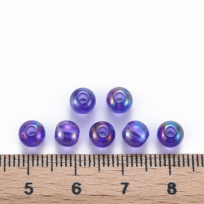 Transparent Acrylic Beads MACR-S370-B6mm-748-1