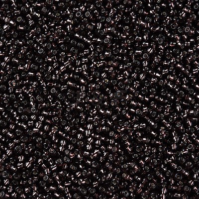 11/0 Grade A Transparent Glass Seed Beads X-SEED-Q007-F58-1