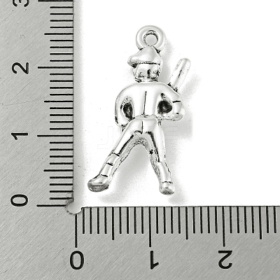 Tibetan Style Alloy Pendants TIBE-Q098-12A-1