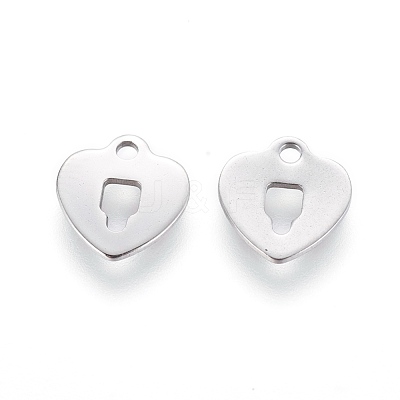 Tarnish Resistant 201 Stainless Steel Charms STAS-L232-016P-1