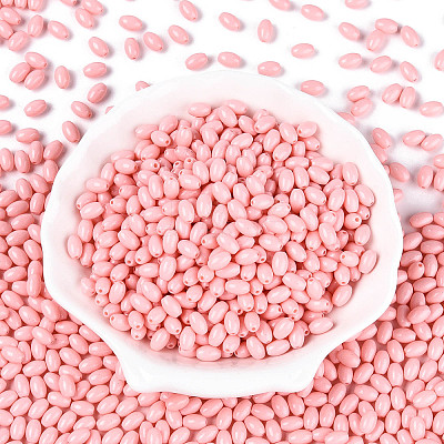 Baking Paint Glass Seed Beads SEED-T007-15F-1
