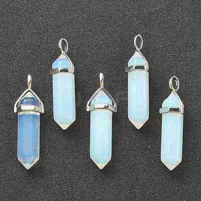 Opalite Pointed Pendants G-M378-01P-A24-1