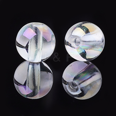 Transparent Acrylic Beads MACR-S361-01-14mm-1