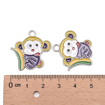 Alloy Enamel Pendants EA5857Y-3-1