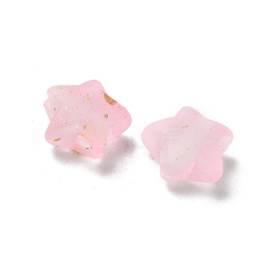 Frosted Acrylic Charms OACR-M023-04J-1