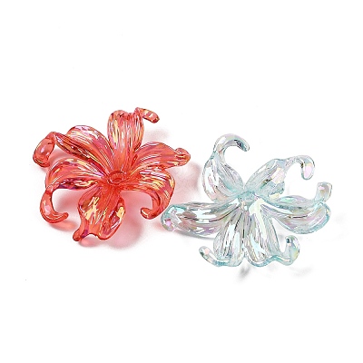 Transparent Acrylic Beads MACR-K358-06A-1