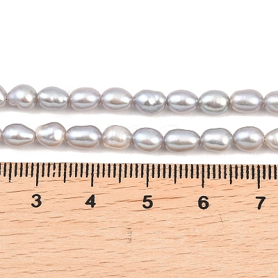 Natural Cultured Freshwater Pearl Beads Strands PEAR-F020-06-1