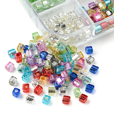 672Pcs 12 Colors Glass Seed Beads SEED-FS0001-24-1