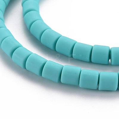 Polymer Clay Bead Strands CLAY-T001-C04-1