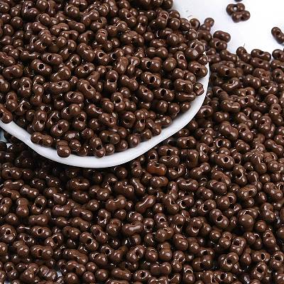 Baking Paint Glass Seed Beads X1-SEED-K010-A24-1