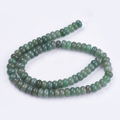 Natural Green Aventurine Stone Beads Strands X-G-S105-8mm-1