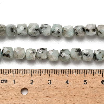 Natural Sesame Jasper Beads Strands G-H078-C24-01-1