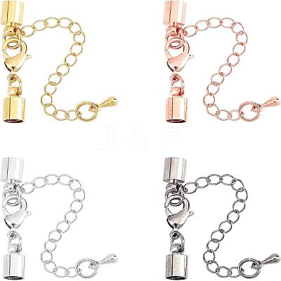 Brass Chain Extender KK-FH0001-47-1