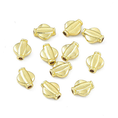 Rack Plating Alloy Beads PALLOY-I216-42LG-1