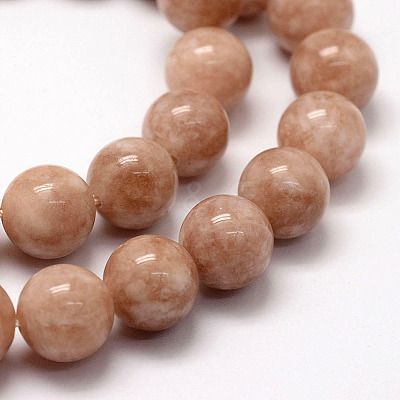 Natural White Jade Beads Strands G-F364-11-8mm-1-1