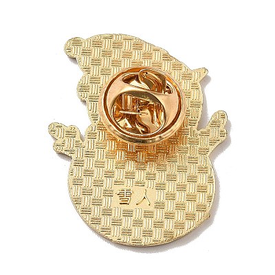 Christmas Theme Enamel Pin XMAS-R001-06G-1