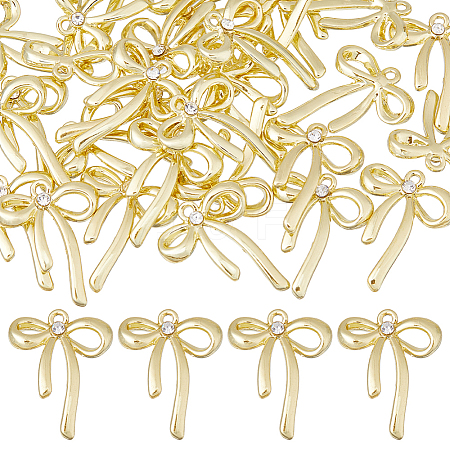 30Pcs Rack Plating Alloy Pendants FIND-FH0012-08G-1