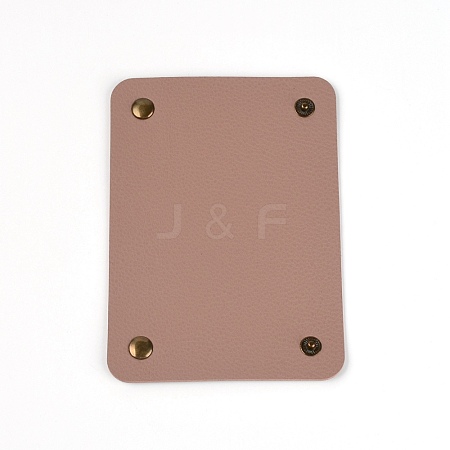 PU Imitation Leather Bag Strap Protective Jacket FIND-WH0077-19F-1